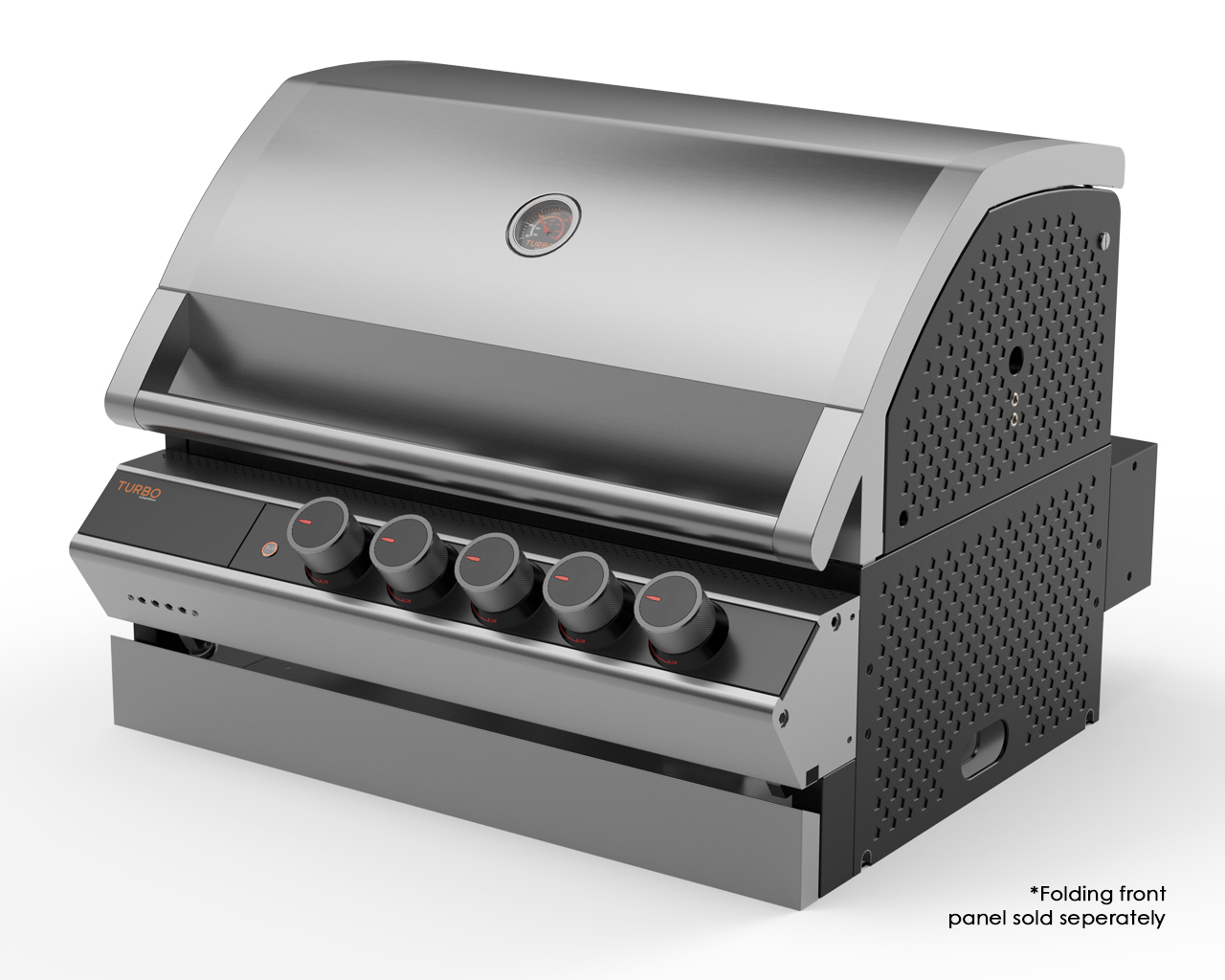 Ziegler & Brown Turbo Elite 5 Burner Build In BBQ (T Series) (Build-In with Brackets), , hi-res image number null