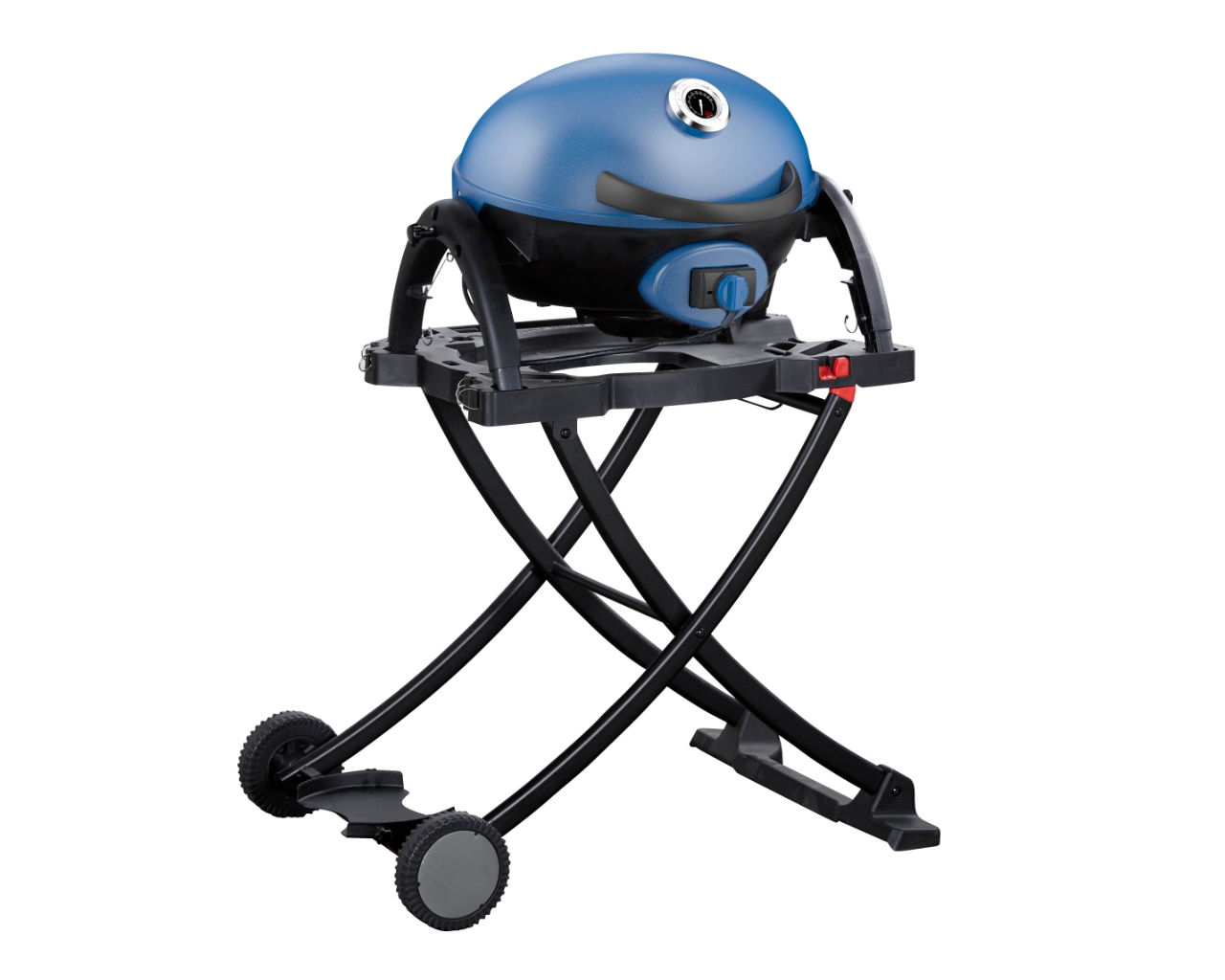 Ziggy Single Burner Electric Grill BBQ Plus Folding Cart Bundle, , hi-res image number null
