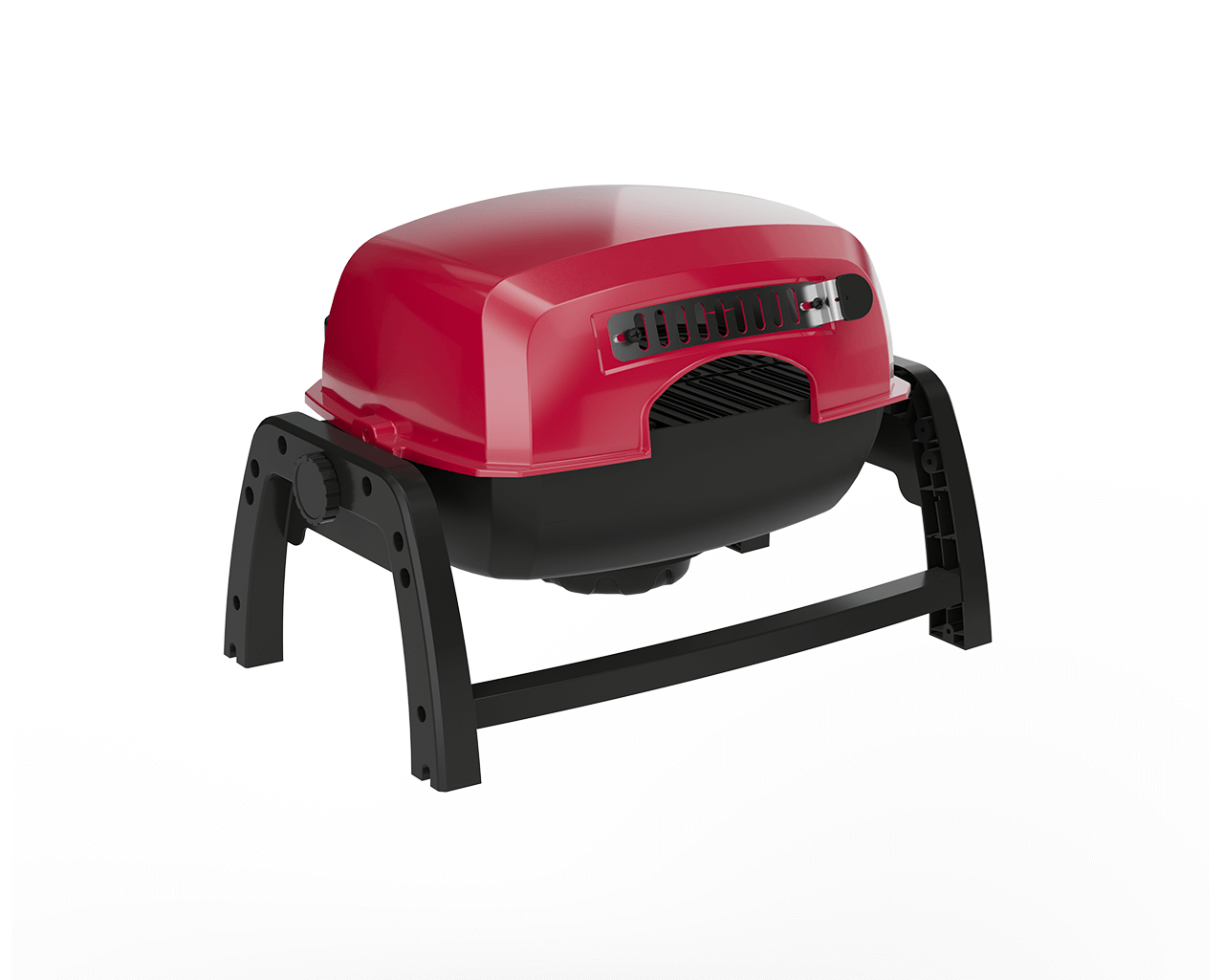 Ziggy Elite Nomad Single Burner Flame Failure BBQ - Chilli Red, , hi-res image number null