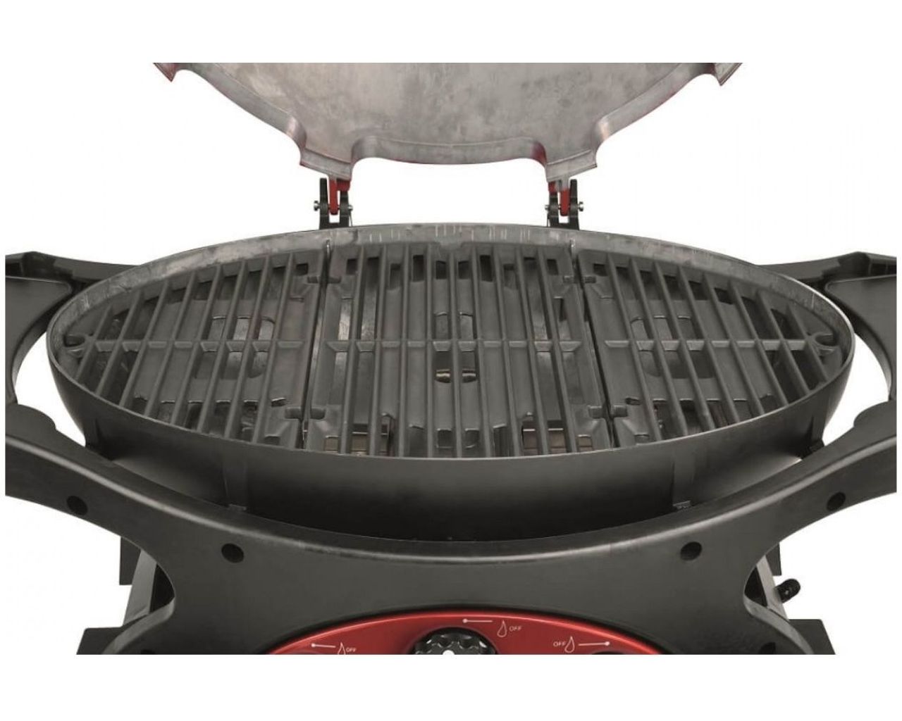 Ziggy Classic Triple Grill Natural Gas BBQ on Cart (Gunmetal Grey), Gunmetal Grey, hi-res image number null