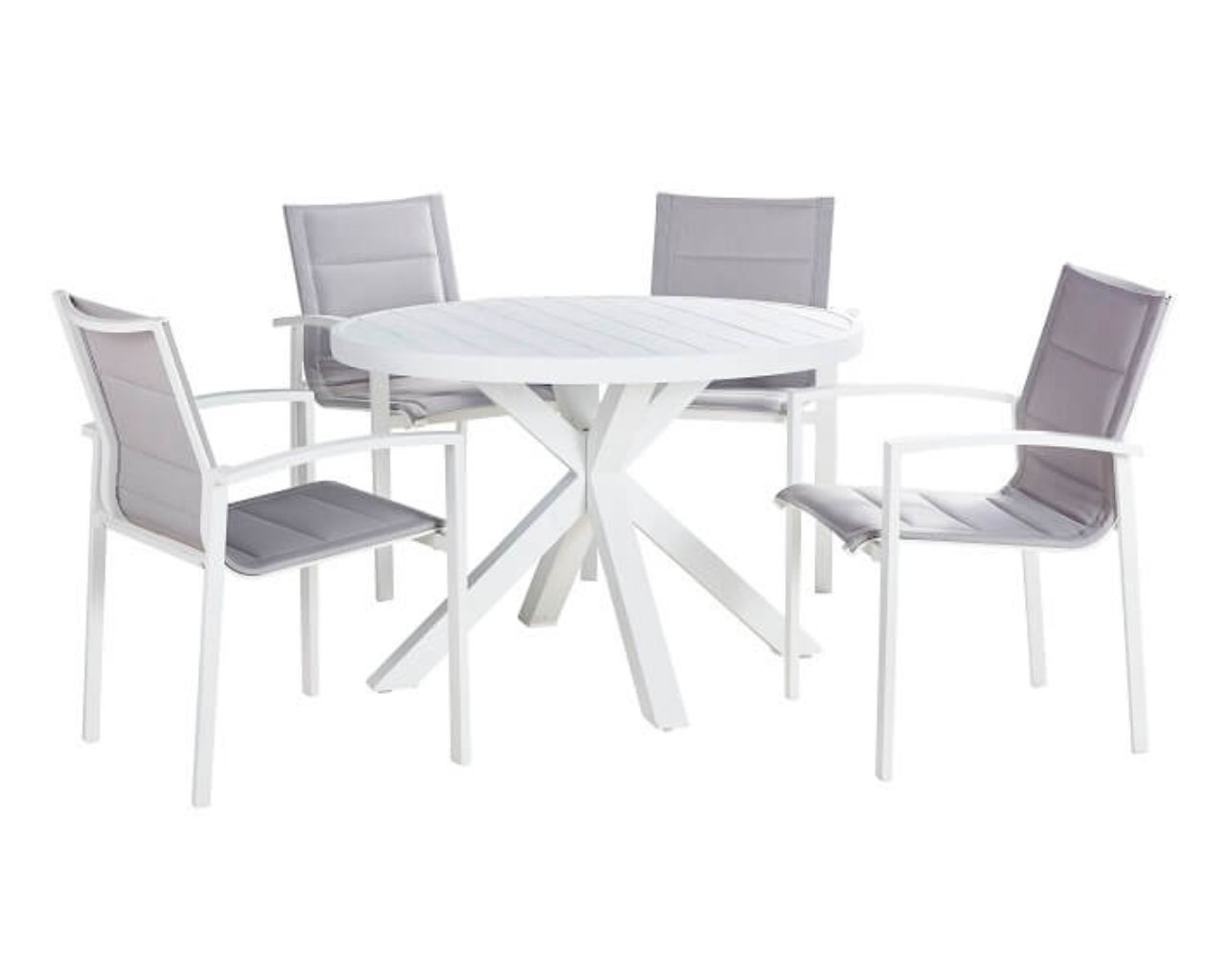 Boston-Jette 5 Piece Dining, White, small-swatch