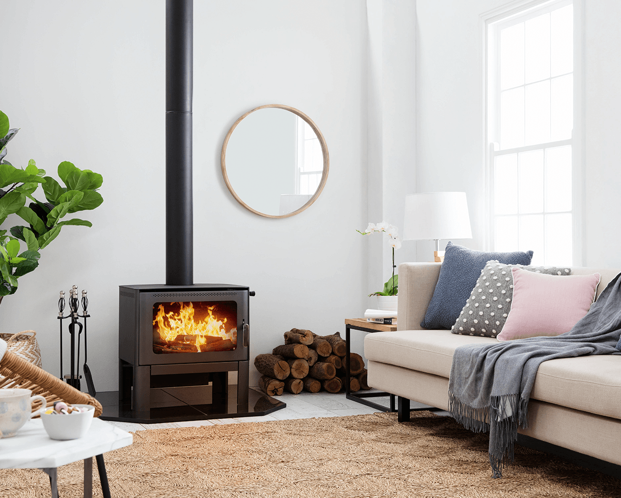 Maxiheat Gen II Freestanding Wood Heater with Legs, , hi-res image number null