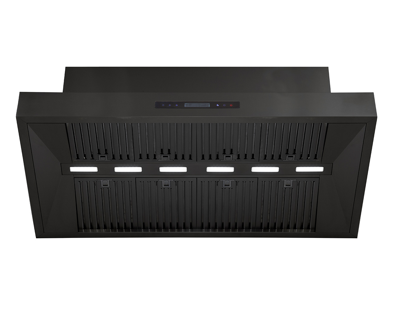 Excelsior Black Wall Mounted BBQ Rangehood - 1480 x 800mm, , hi-res image number null