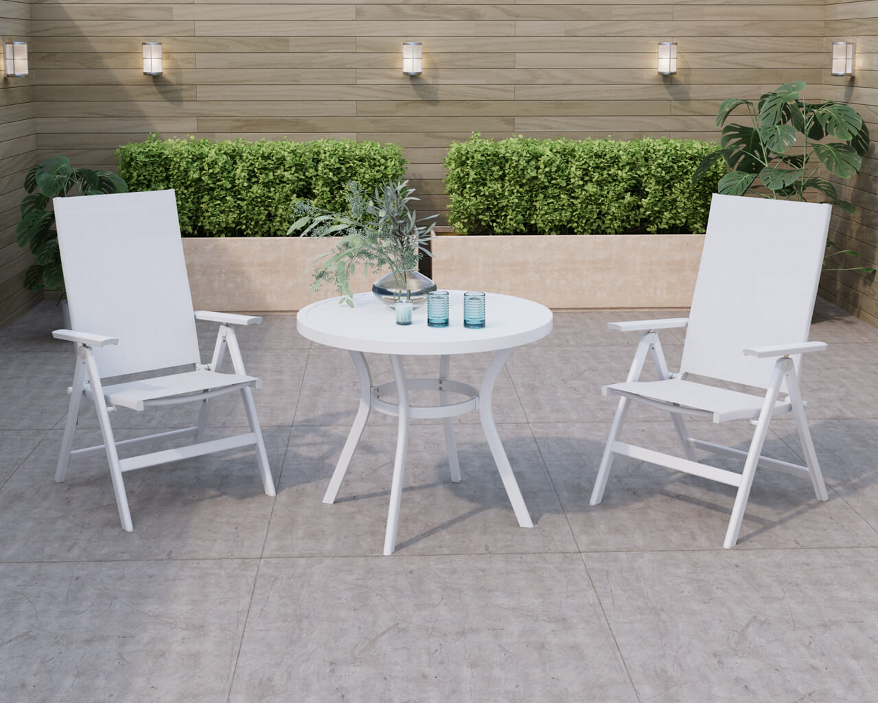 Frankie-Jette 3 Piece Chat Setting - Bone, , hi-res image number null