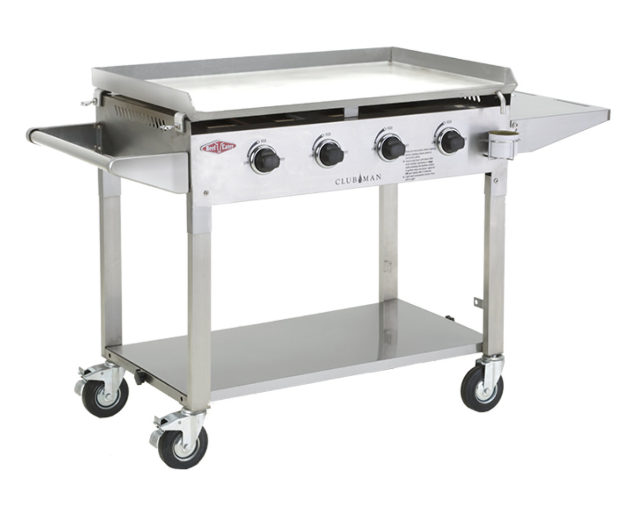 BeefEater Clubman 4 Burner BBQ & Trolley, , hi-res image number null