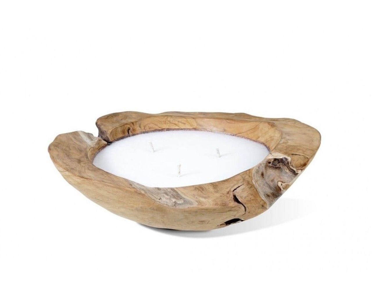 Teak Filled Candle 40cm, , hi-res image number null