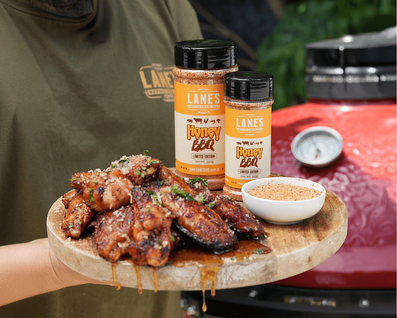 Lane's BBQ - Honey BBQ Rub - 340g, , hi-res image number null