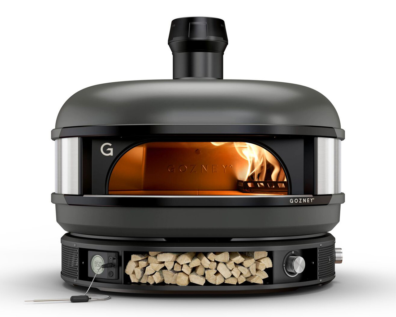Gozney Dome Dual Fuel Pizza Oven - Off Black Limited Edition Colour, Off Black, hi-res image number null