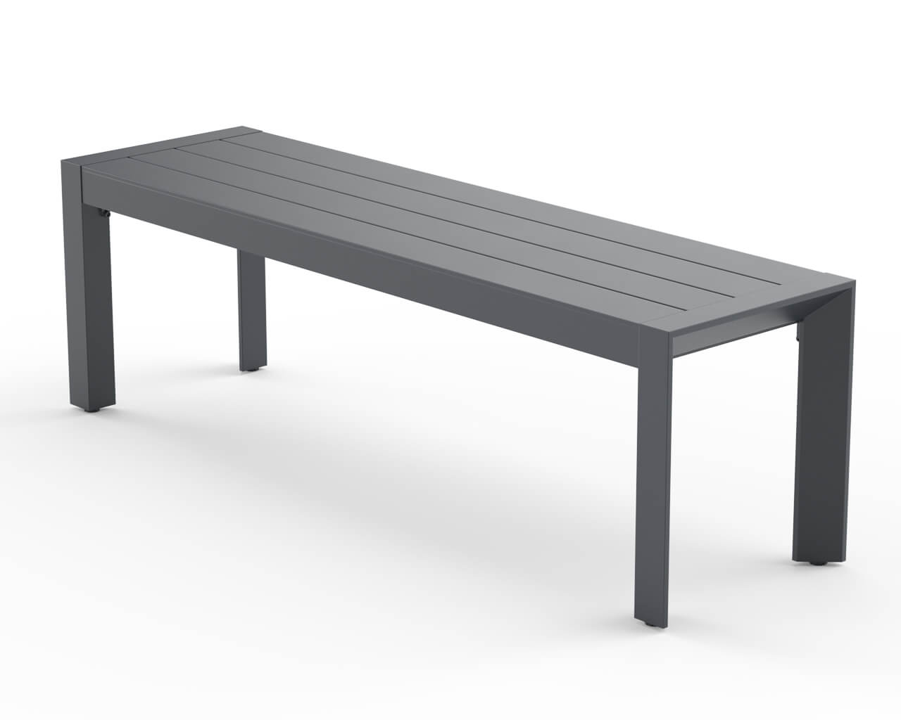 Jette 7 Seater Low Dining Bundle - Gunmetal Grey, Gunmetal Grey, hi-res image number null