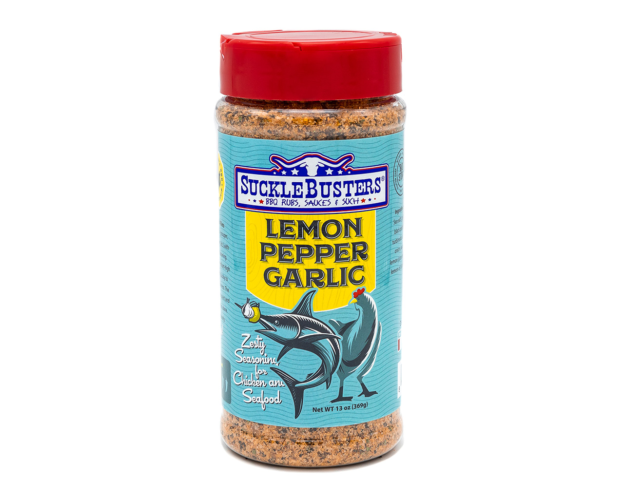 Sucklebusters Lemon Pepper Garlic BBQ Rub, , hi-res image number null