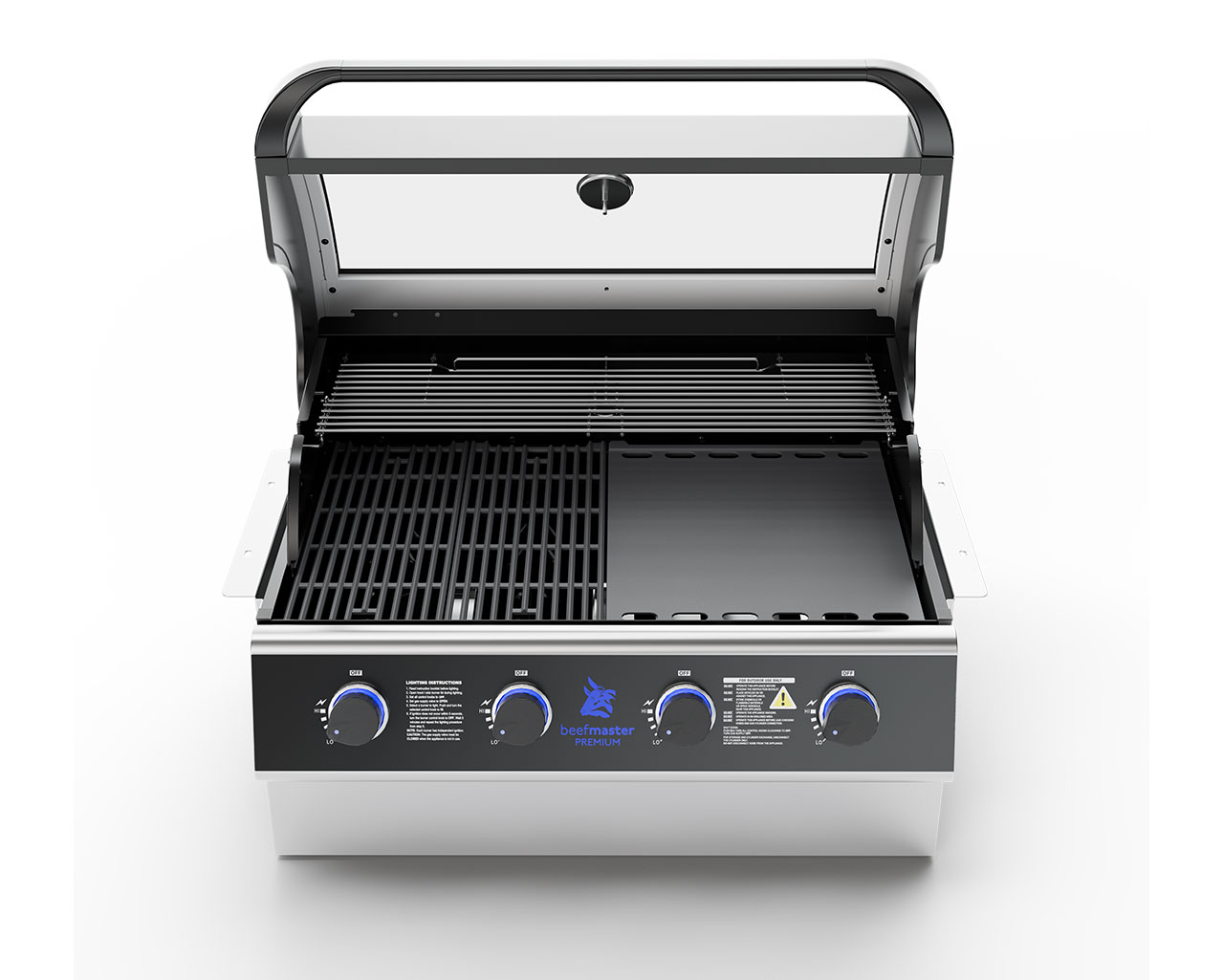 Premium Beefmaster T-Series 4 Burner Build-In BBQ, , hi-res image number null