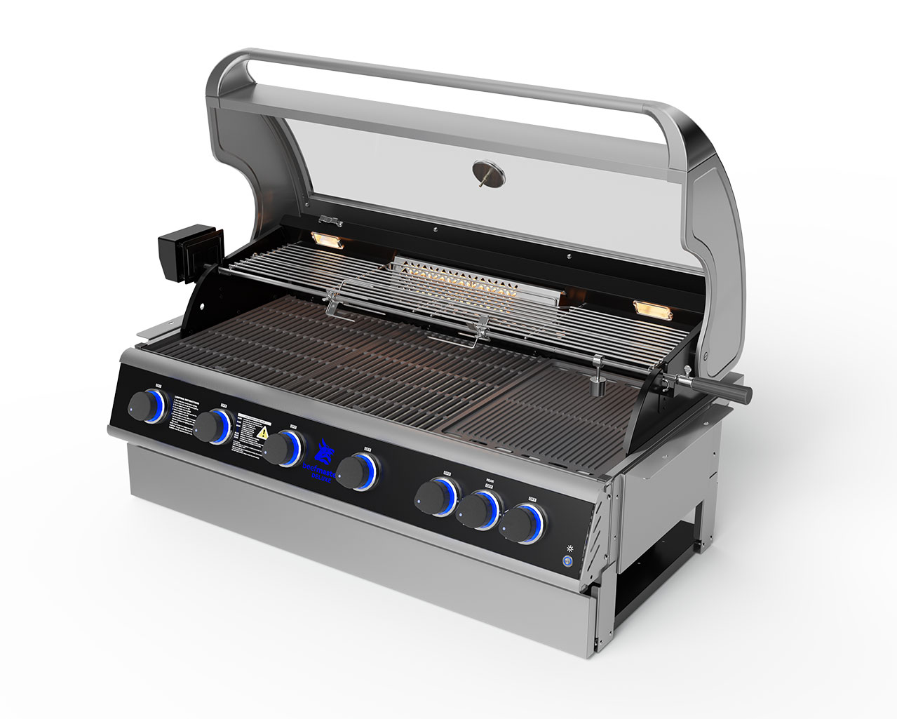 Deluxe Beefmaster T-Series 6 Burner Build-In BBQ, , hi-res image number null