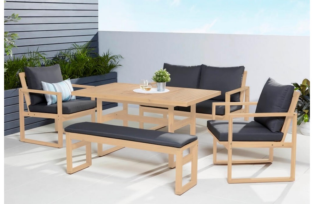 Harper 5 Piece Low Dining Setting, , hi-res image number null