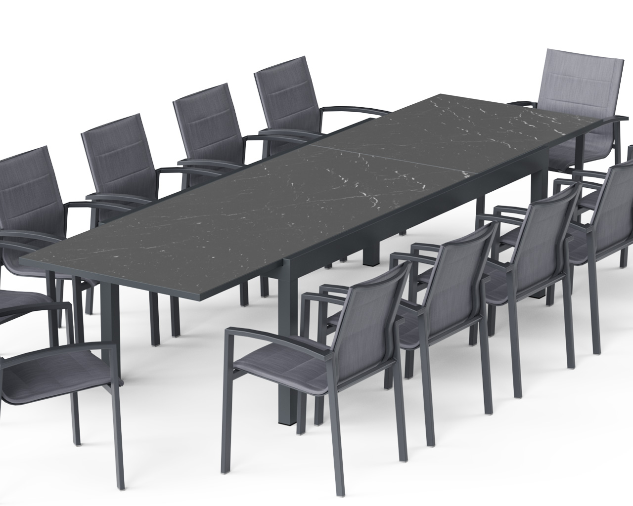 Boston-Sinta 13-Piece Extension Dining Setting, , hi-res image number null