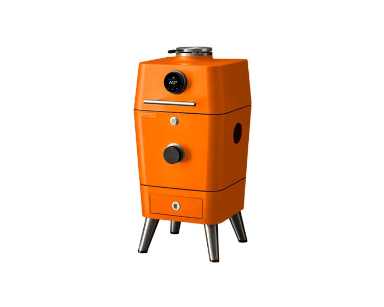 Everdure by Heston Blumenthal 4K Electric Ignition Charcoal Outdoor Oven, Orange, small-swatch