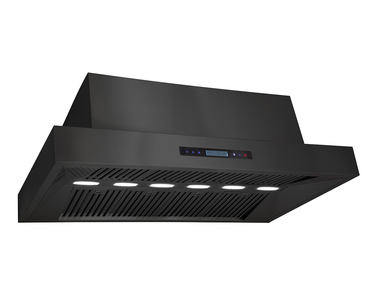 Excelsior Black Wall Mounted BBQ Rangehood - 1480 x 800mm, , hi-res image number null