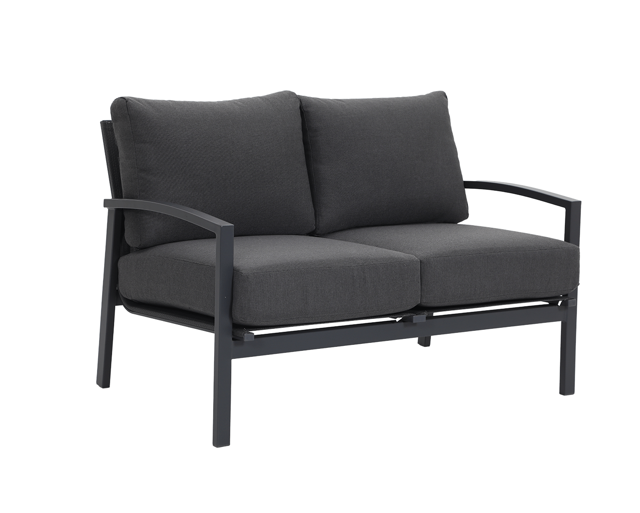 Jette 4 Seater Lounge Bundle - Gunmetal Grey, , hi-res image number null