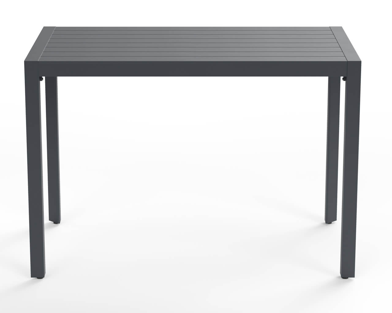 Jette Bar Table 145cm (Gunmetal Grey), Gunmetal Grey, hi-res image number null