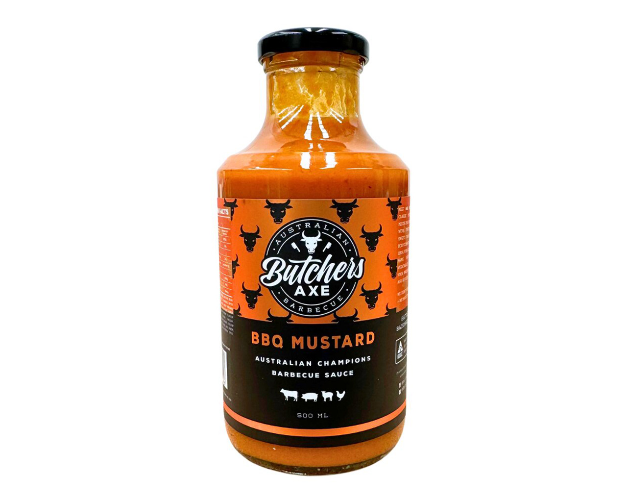 Butchers Axe BBQ Mustard Sauce 550G, , hi-res image number null