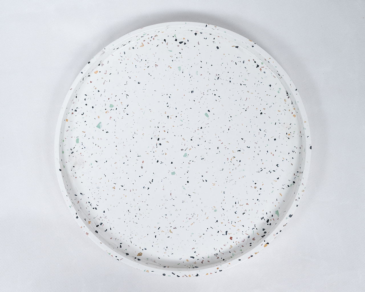Terrazzo Round Serving Tray, , hi-res image number null