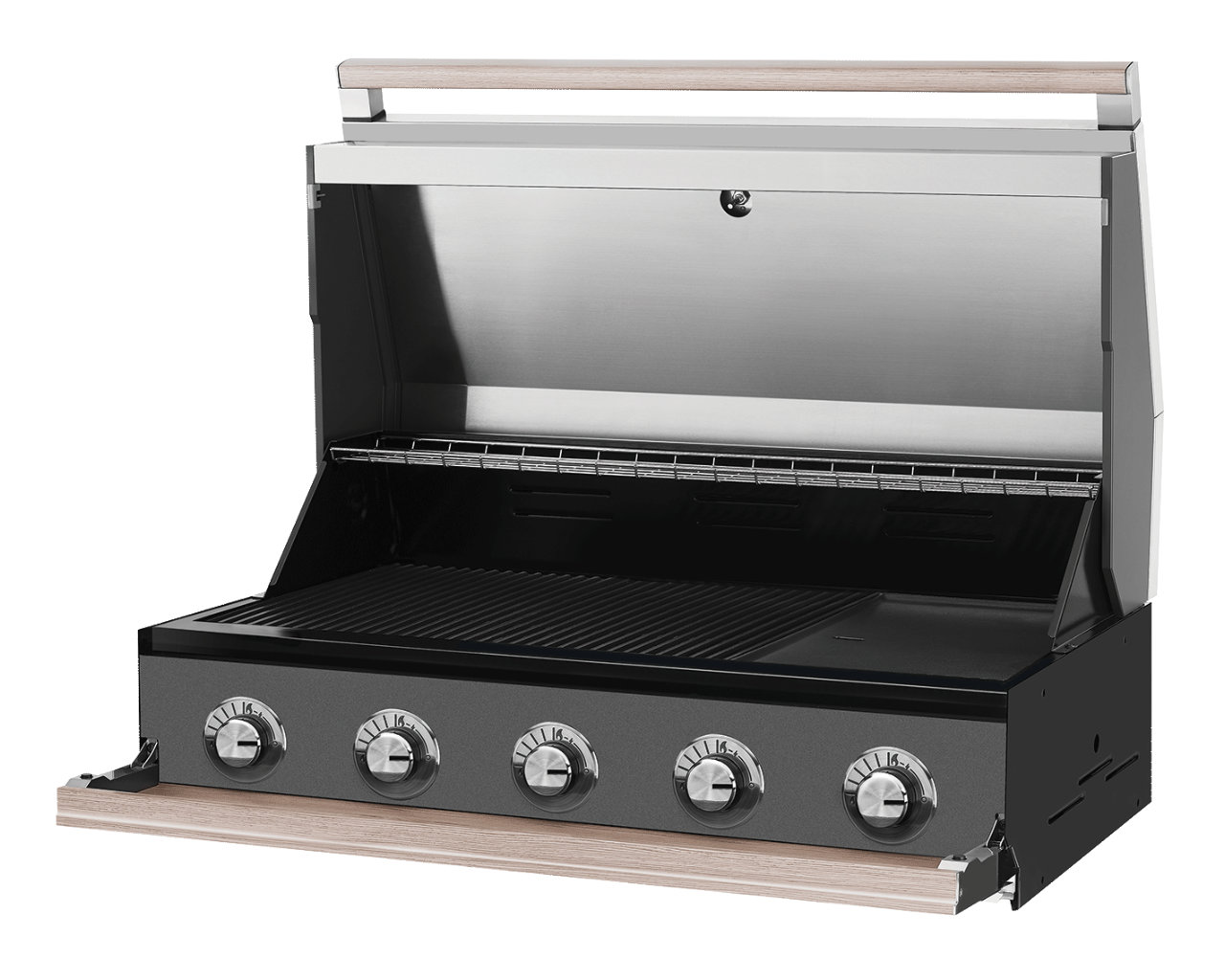 BeefEater 1500 Series - 5 Burner Build-In BBQ, , hi-res image number null