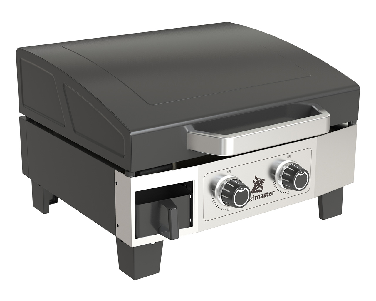 Beefmaster Griddle 2 Burner Flat Top BBQ, , hi-res image number null