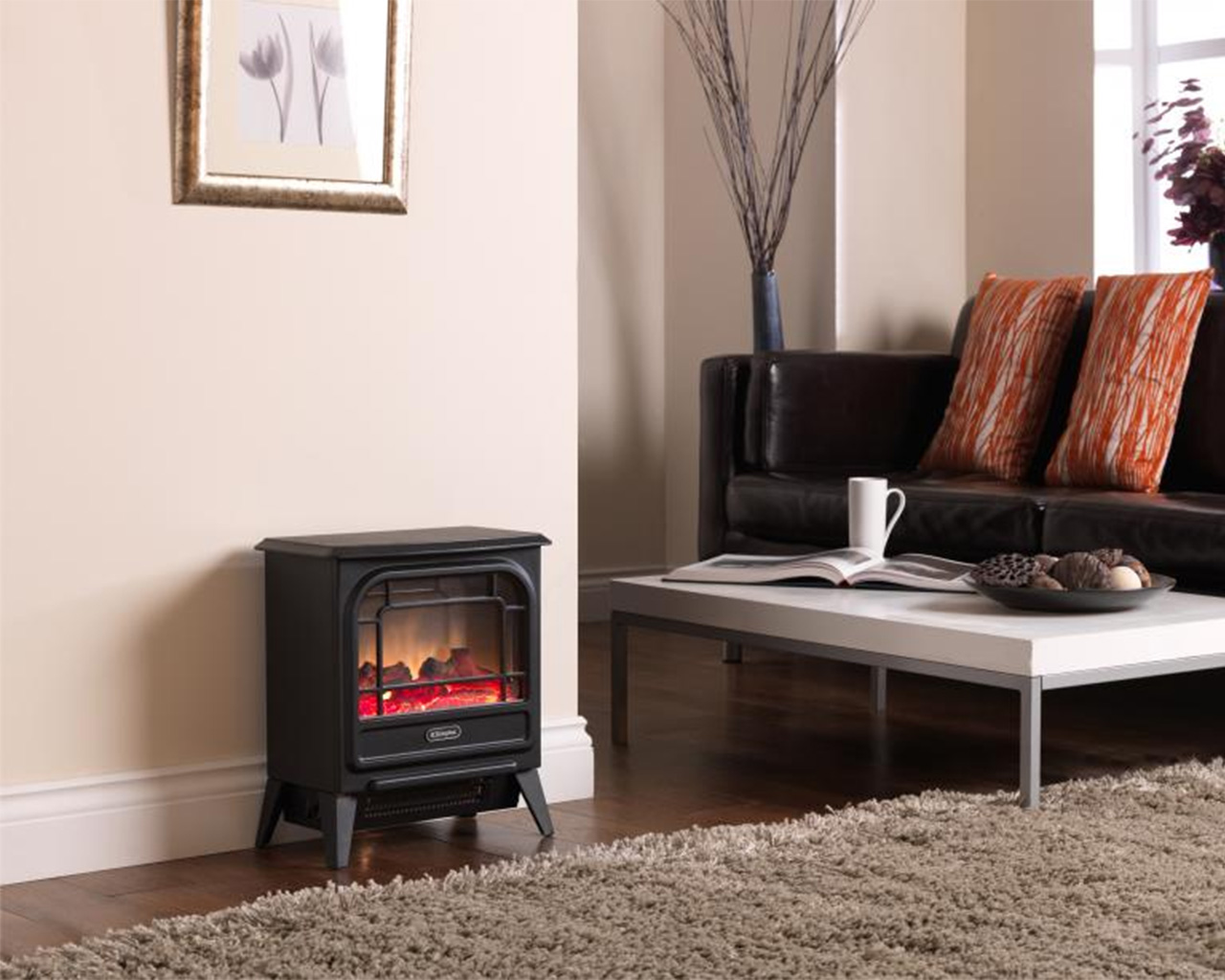 Dimplex Micro Stove Electric Fire, , hi-res image number null