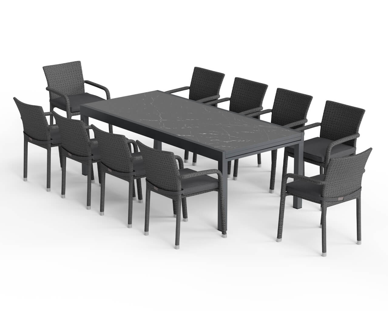 Avalon-Sinta 11 Piece Dining Setting, , hi-res image number null
