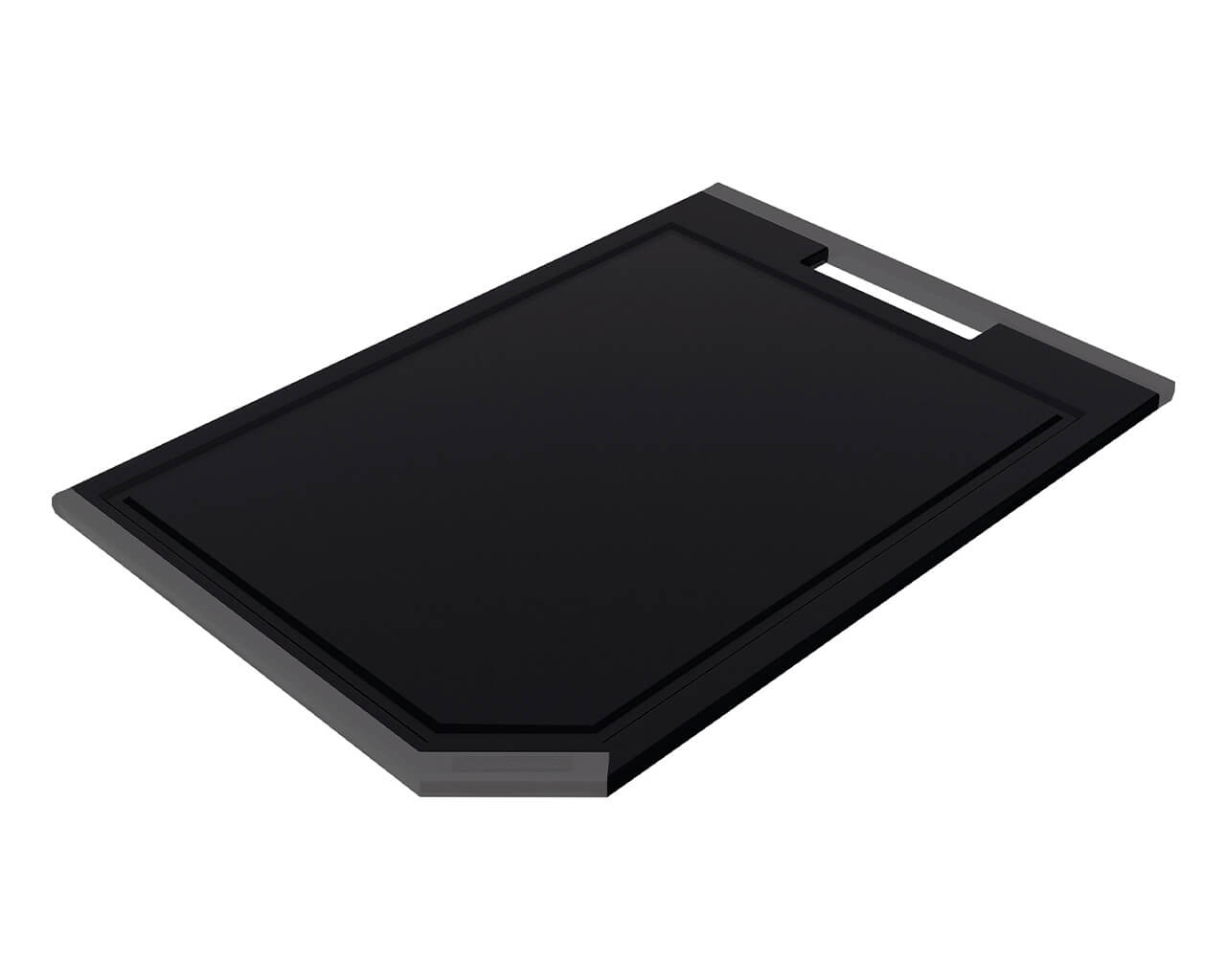 Tramontina Churrasco Black Cutting Board - Black Polypropylene, , hi-res image number null