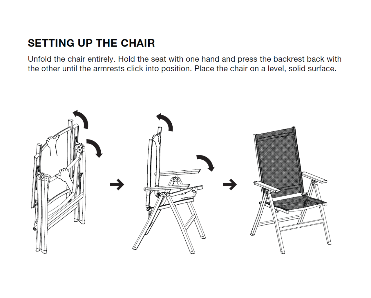 Frankie Folding Recliner Chair - Gunmetal Grey, Gunmetal Grey, hi-res image number null