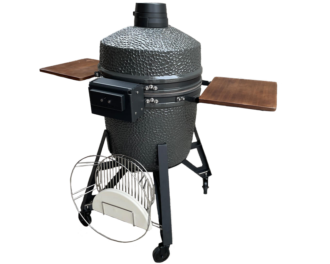 Buy Firehawk Ironbark Kamado Ceramic Charcoal BBQ 57cm (23") Grey at