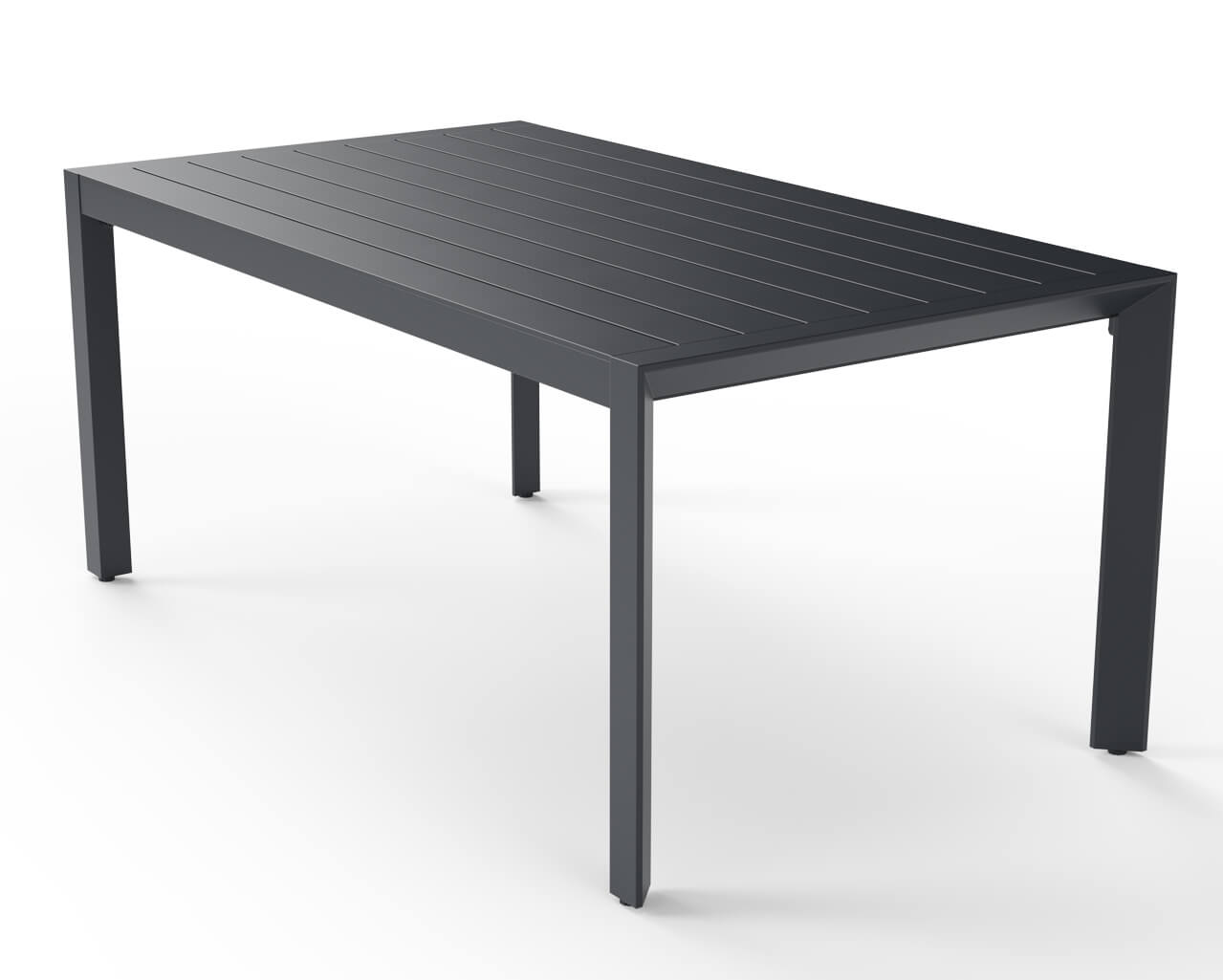 Jette 8 Seater Low Dining Setting Bundle - Gunmetal Grey, Gunmetal Grey, hi-res image number null