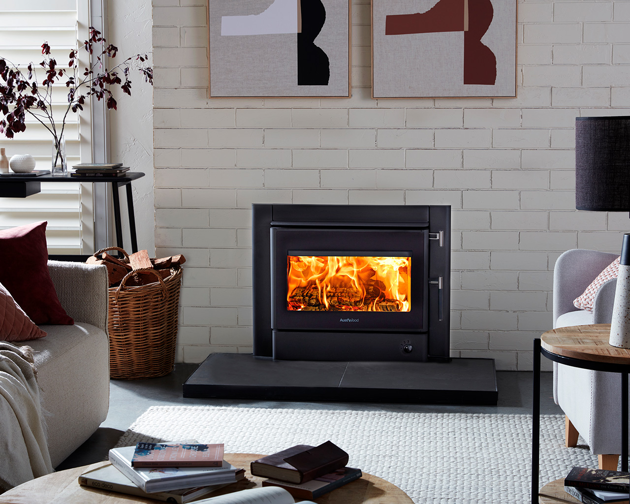 Buy Austwood Lachlan Freestanding Wood Heater at Barbeques Galore.