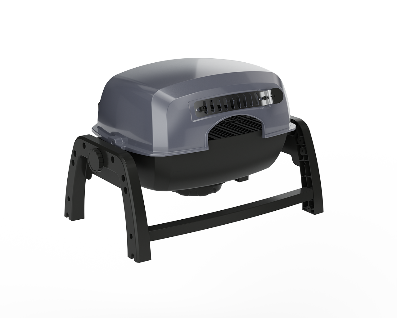 Ziggy Elite Nomad Single Burner Flame Failure BBQ - Gunmetal Grey, , hi-res image number null