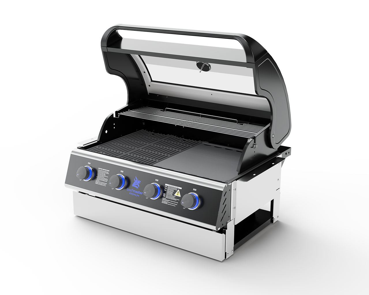 Premium Beefmaster T-Series 4 Burner Build-In BBQ, , hi-res image number null