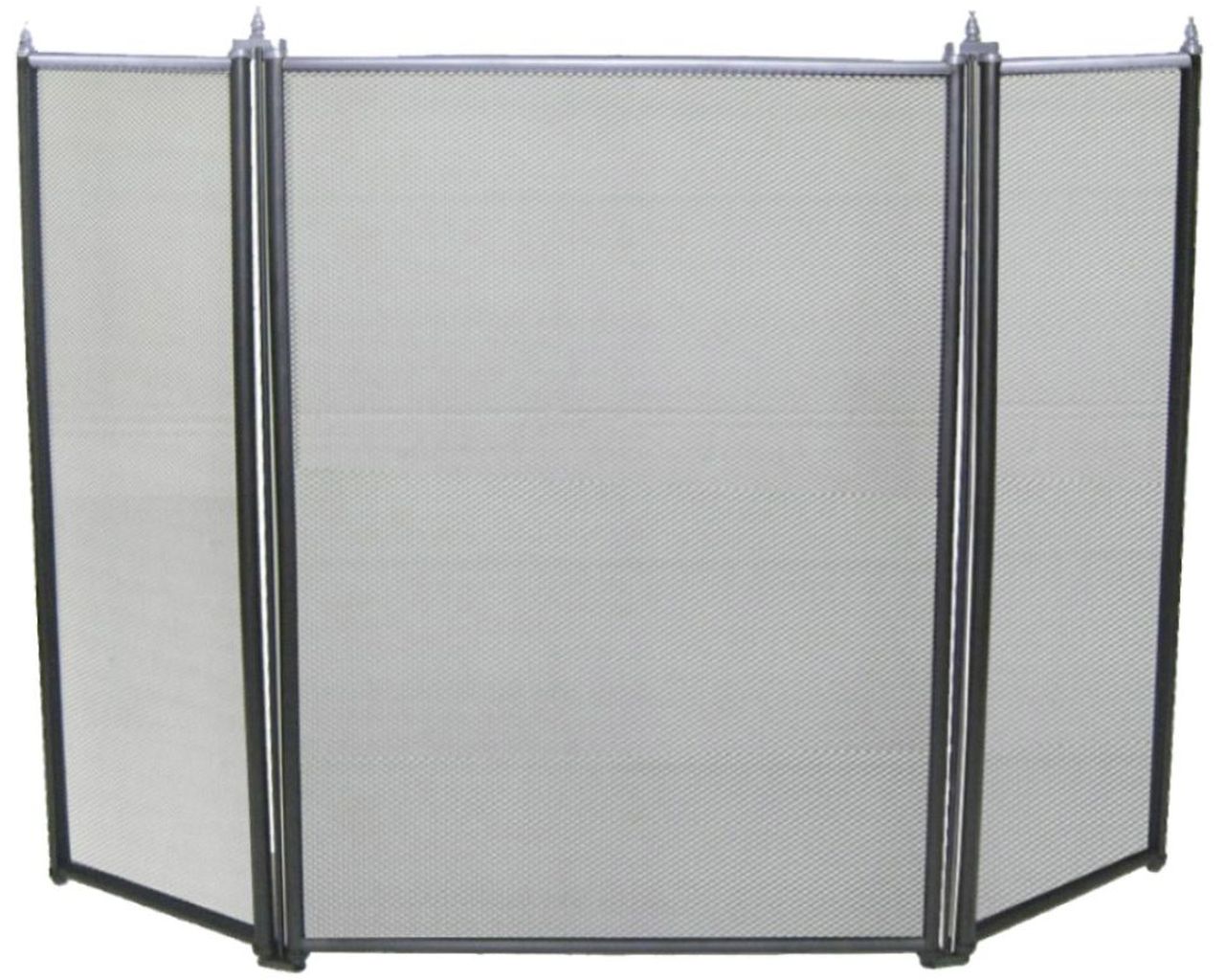 Maxiheat 3 Panel Firescreen with Chrome Trim, , hi-res image number null