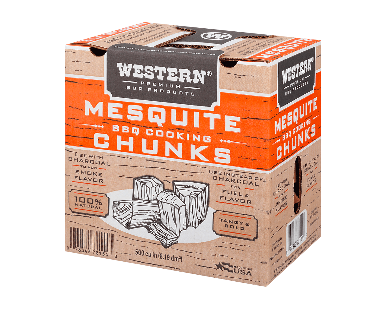 Western Premium Smoking Wood Chunks - Mesquite, , hi-res image number null