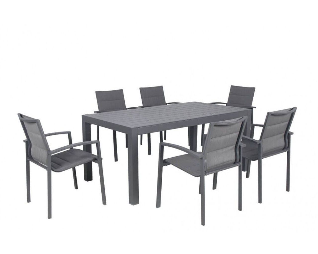 Boston-Jette 7 Piece Dining (Gunmetal Grey), Gunmetal Grey, hi-res image number null