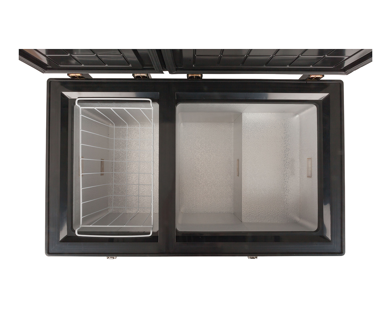Brass Monkey Portable Dual Zone Stainless Steel Fridge/Freezer - 80L, , hi-res image number null