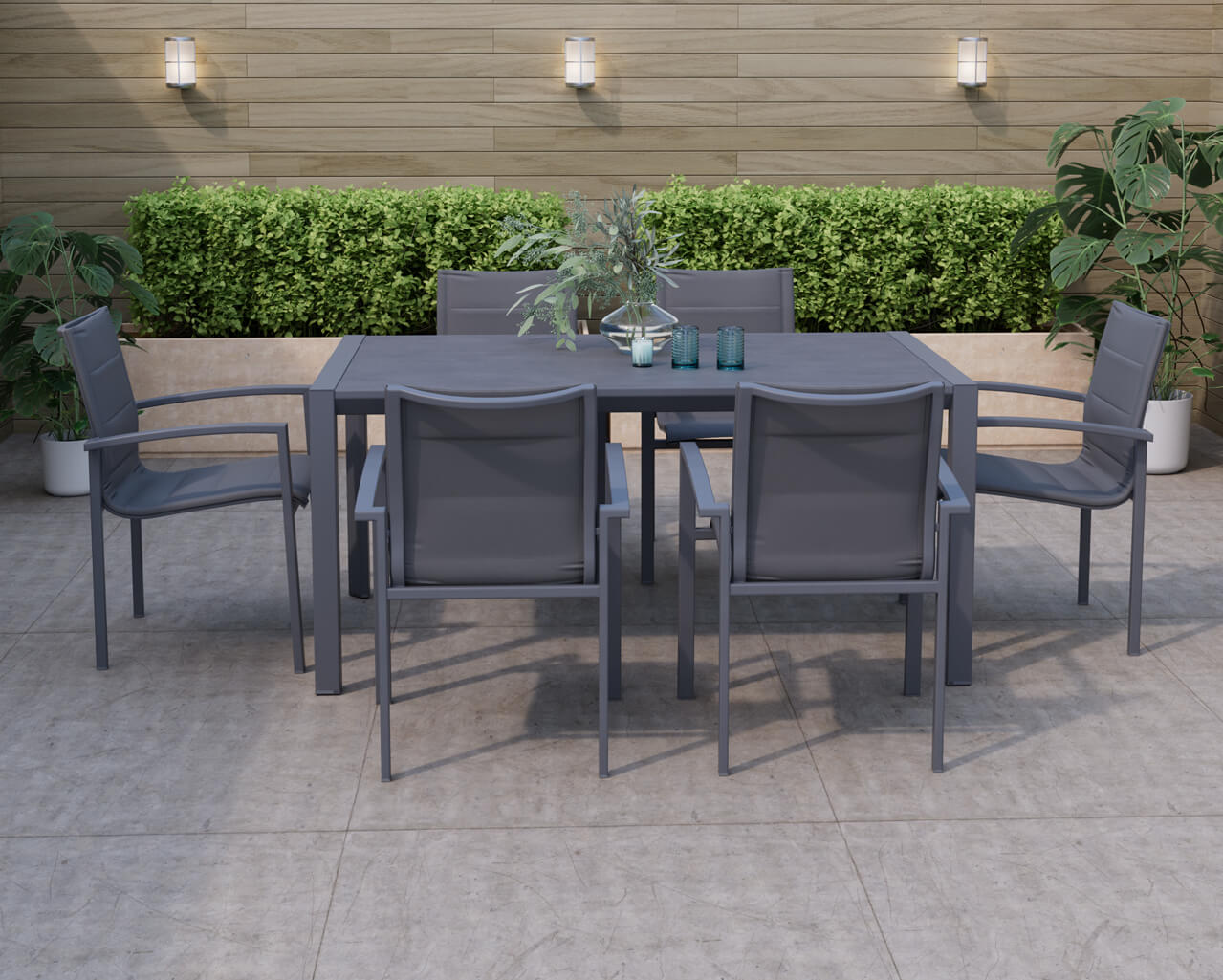 Boston-Eden 7 Piece Dining Setting, , hi-res image number null