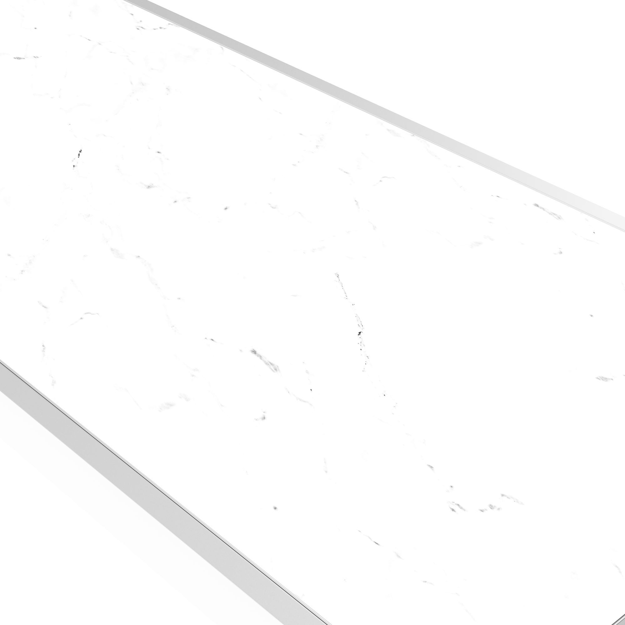 Sinta Extension Dining Table 240cm - White, White, hi-res image number null