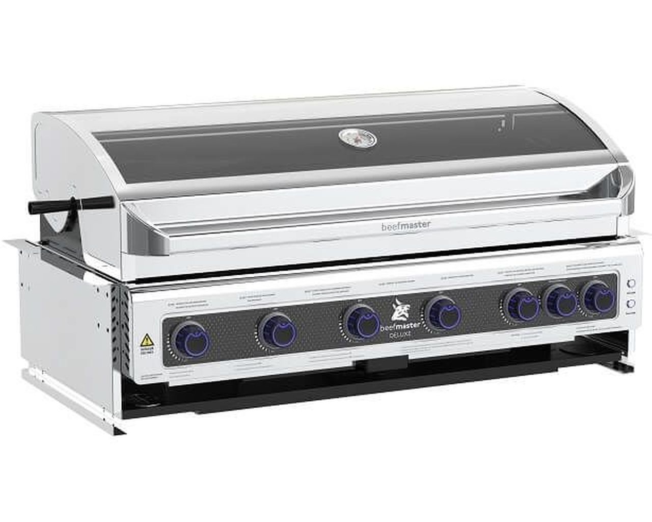 Deluxe Beefmaster 6 Burner Build-In BBQ, , hi-res image number null