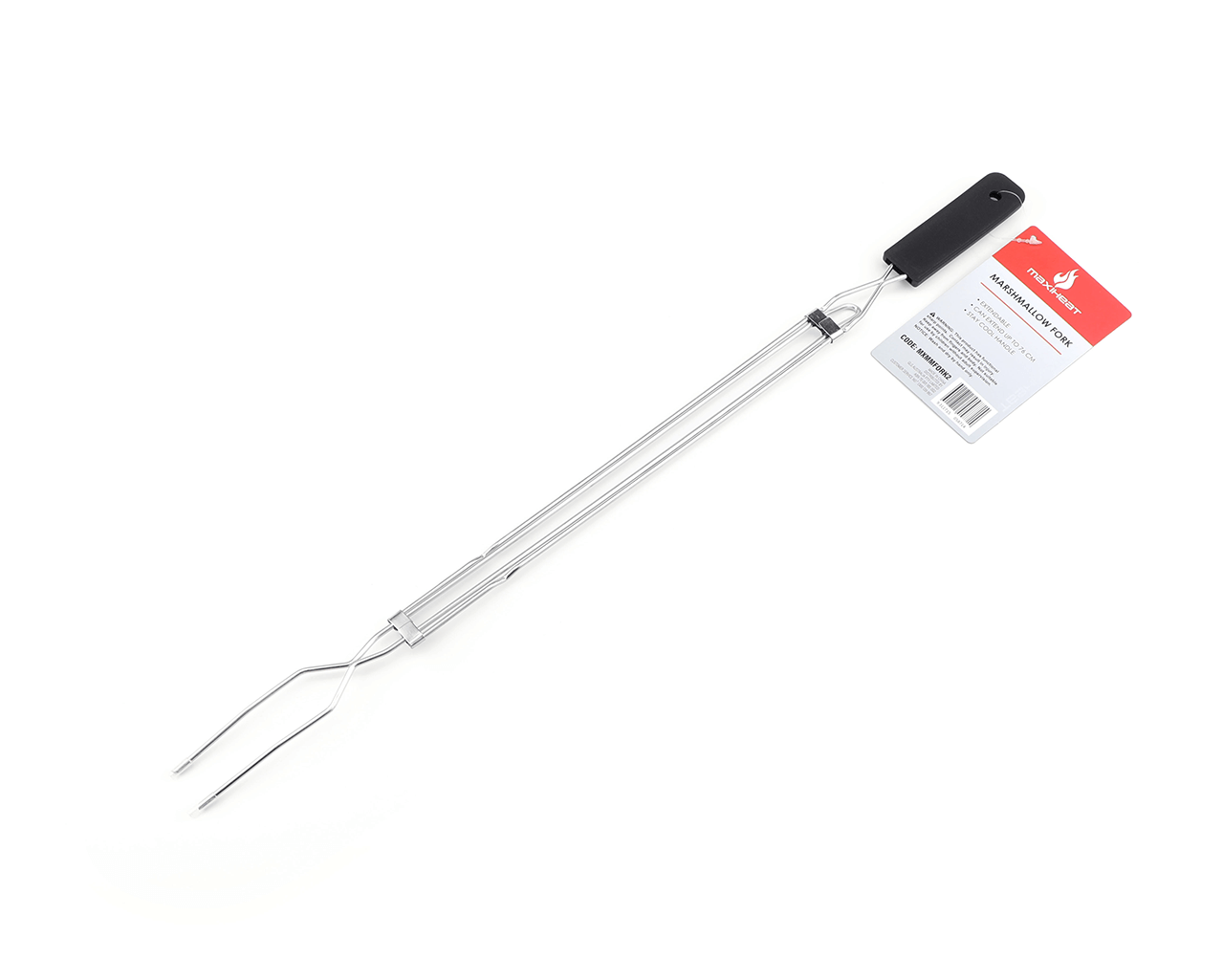 Maxiheat Telescopic Extendable Marshmallow Fork, , hi-res image number null