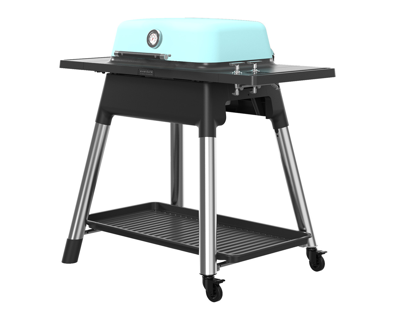 Everdure by Heston Blumenthal FORCE 2 Burner BBQ with Stand (Matte Mint), Matte Mint, hi-res image number null