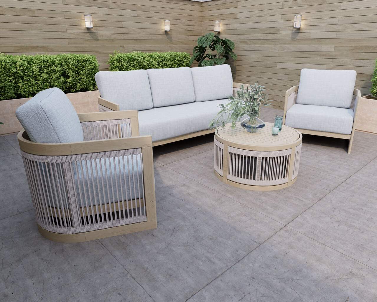 Byron 4 Piece Lounge Setting, , hi-res image number null