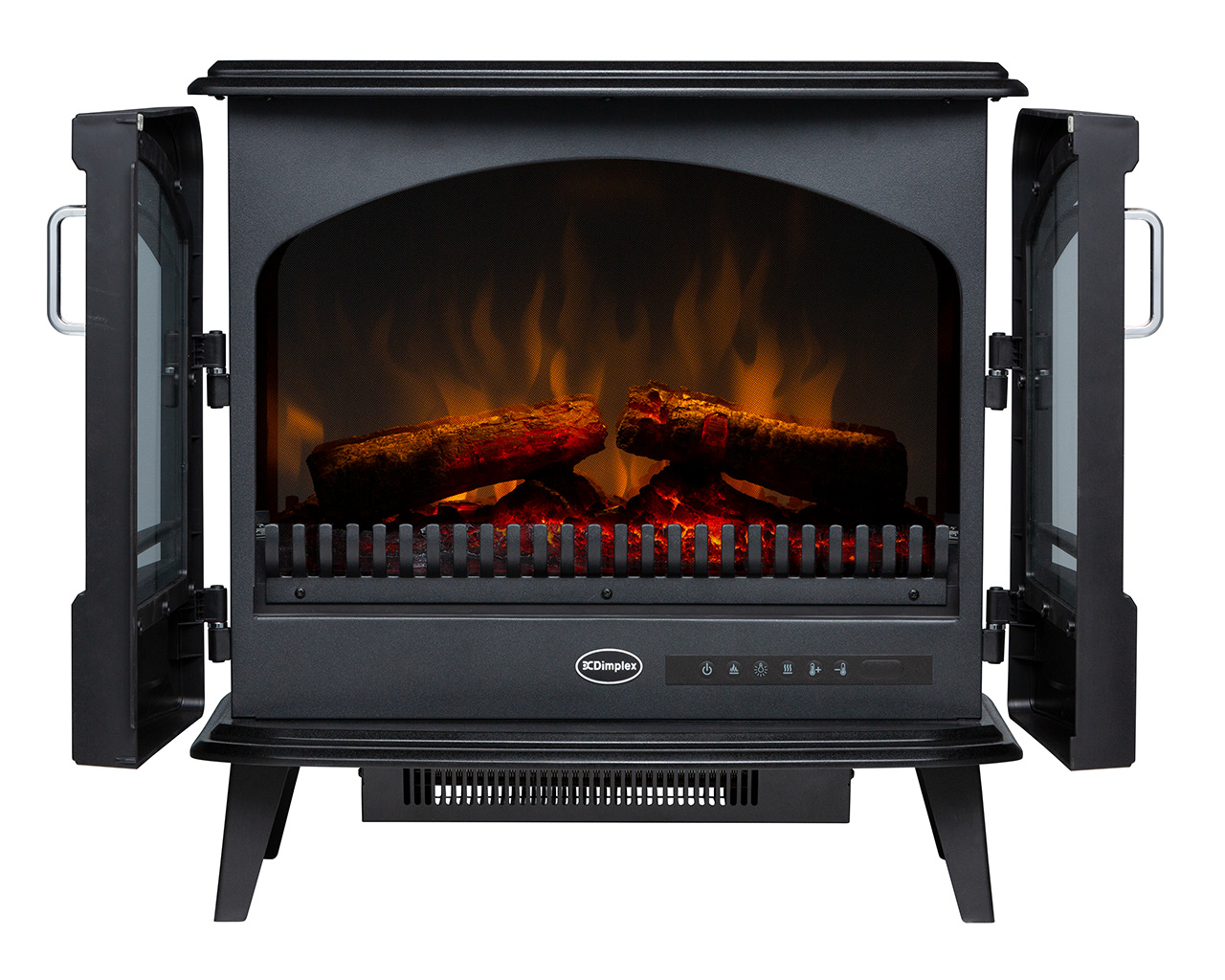 Dimpex Leckford 2kW Optiflame Portable Electric Fire, , hi-res image number null