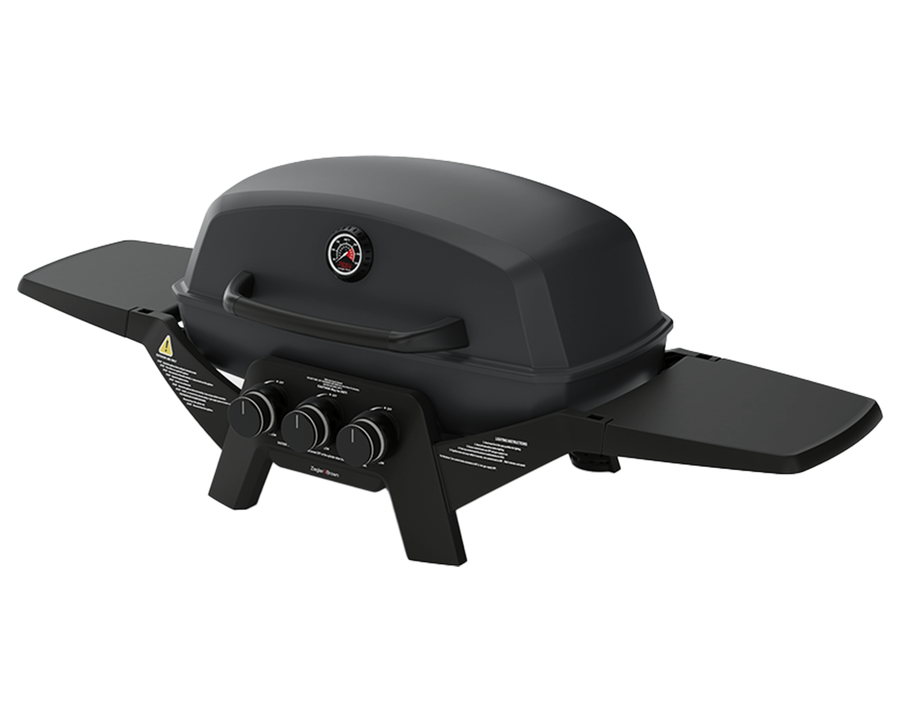 Ziggy Elite Triple Grill LPG BBQ, , hi-res image number null