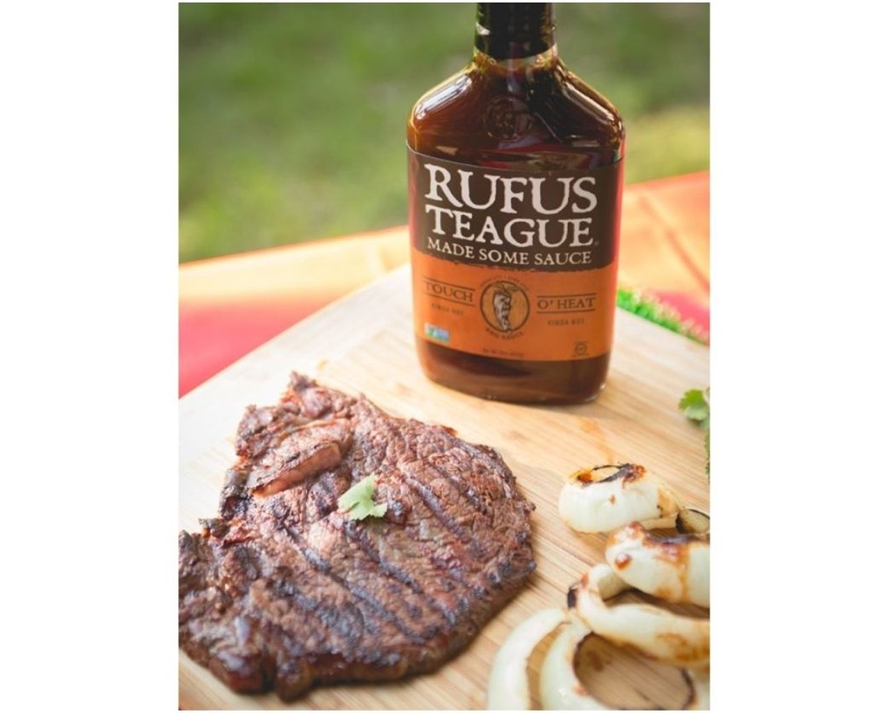 Rufus Teague Touch O Heat BBQ Sauce, , hi-res image number null