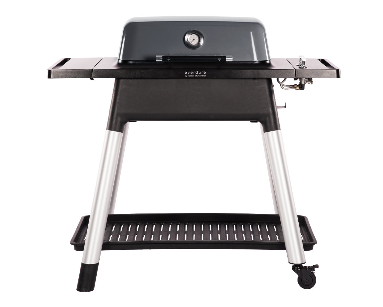 Everdure by Heston Blumenthal FORCE 2 Burner BBQ with Stand, Graphite, small-swatch