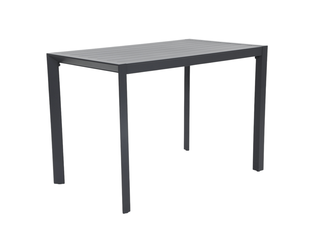 Jette Bar Table 145cm (Gunmetal Grey), Gunmetal Grey, hi-res image number null